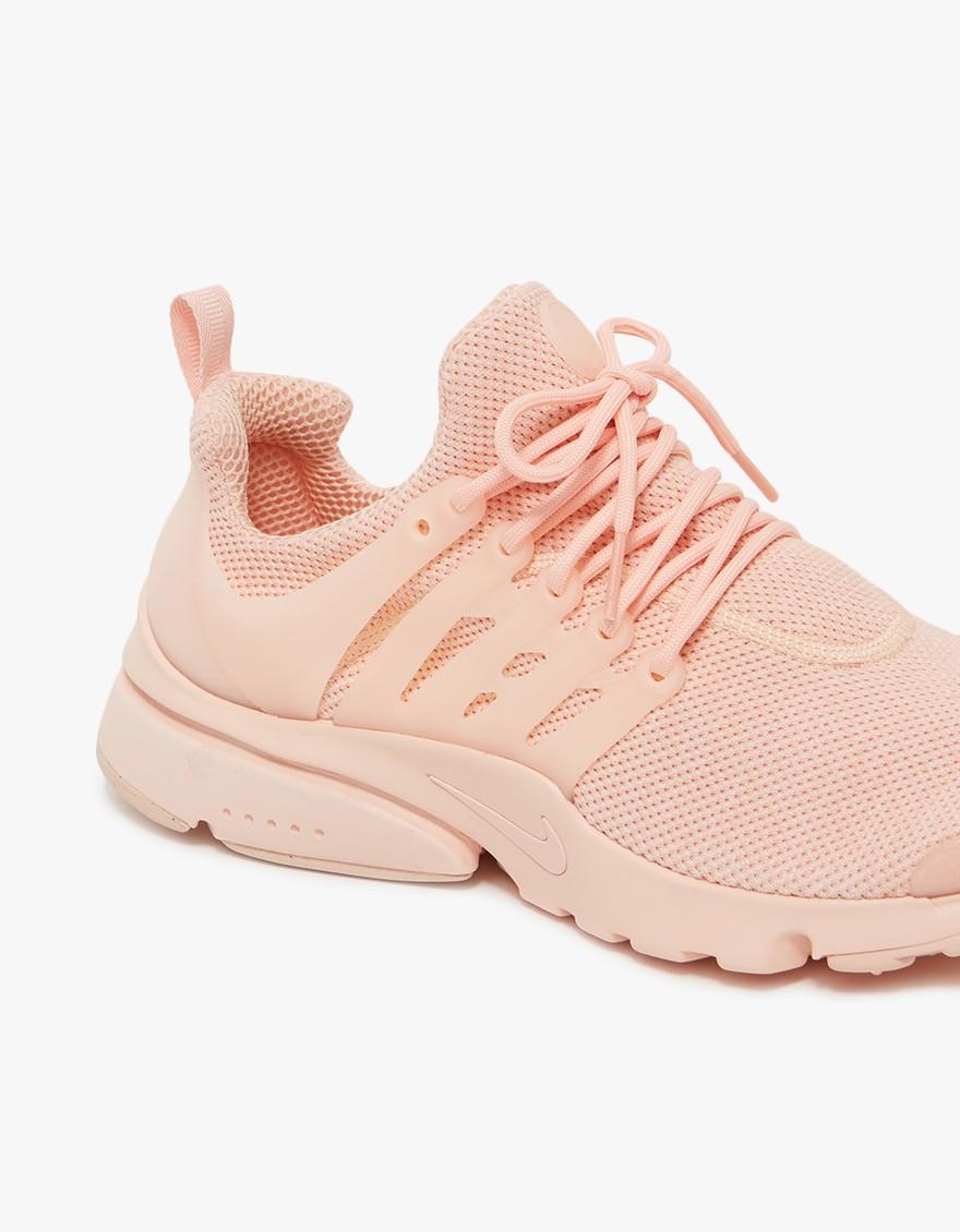 pink and orange nike presto